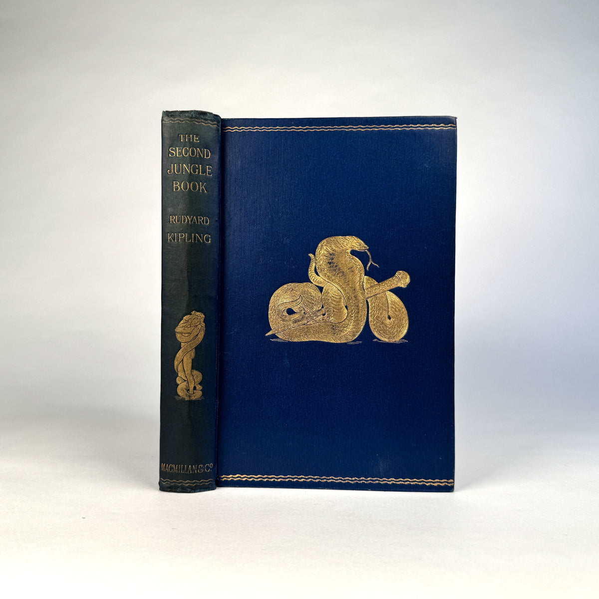 Rudyard Kipling’s The Jungle Book & The Second Jungle Book - Original Gilt Cloth Two-Volume Set