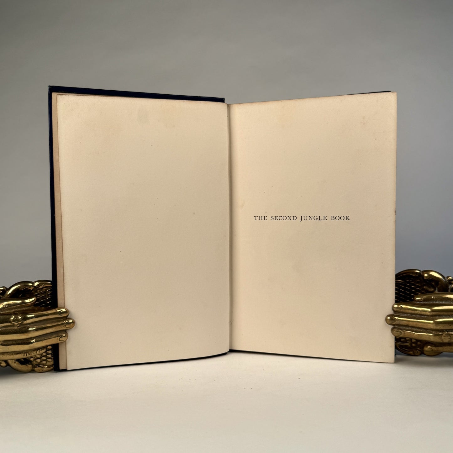 Rudyard Kipling’s The Jungle Book & The Second Jungle Book - Original Gilt Cloth Two-Volume Set
