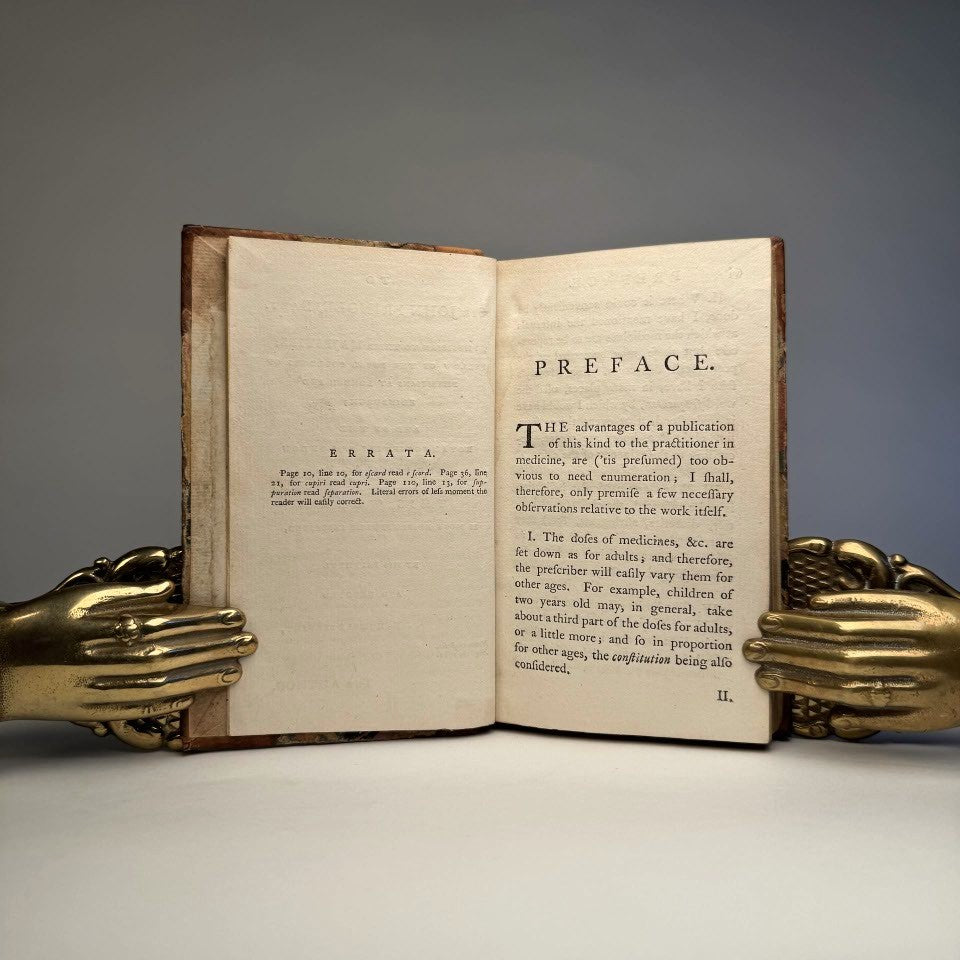 The Medical Pocket-Book - Annotated Georgian Medical Handbook, 1781