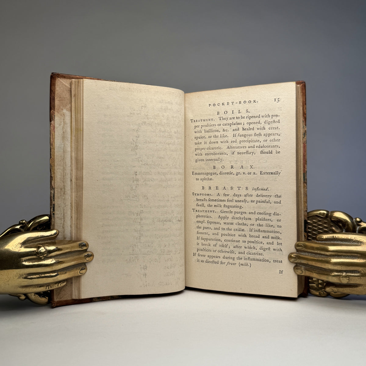 The Medical Pocket-Book - Annotated Georgian Medical Handbook, 1781