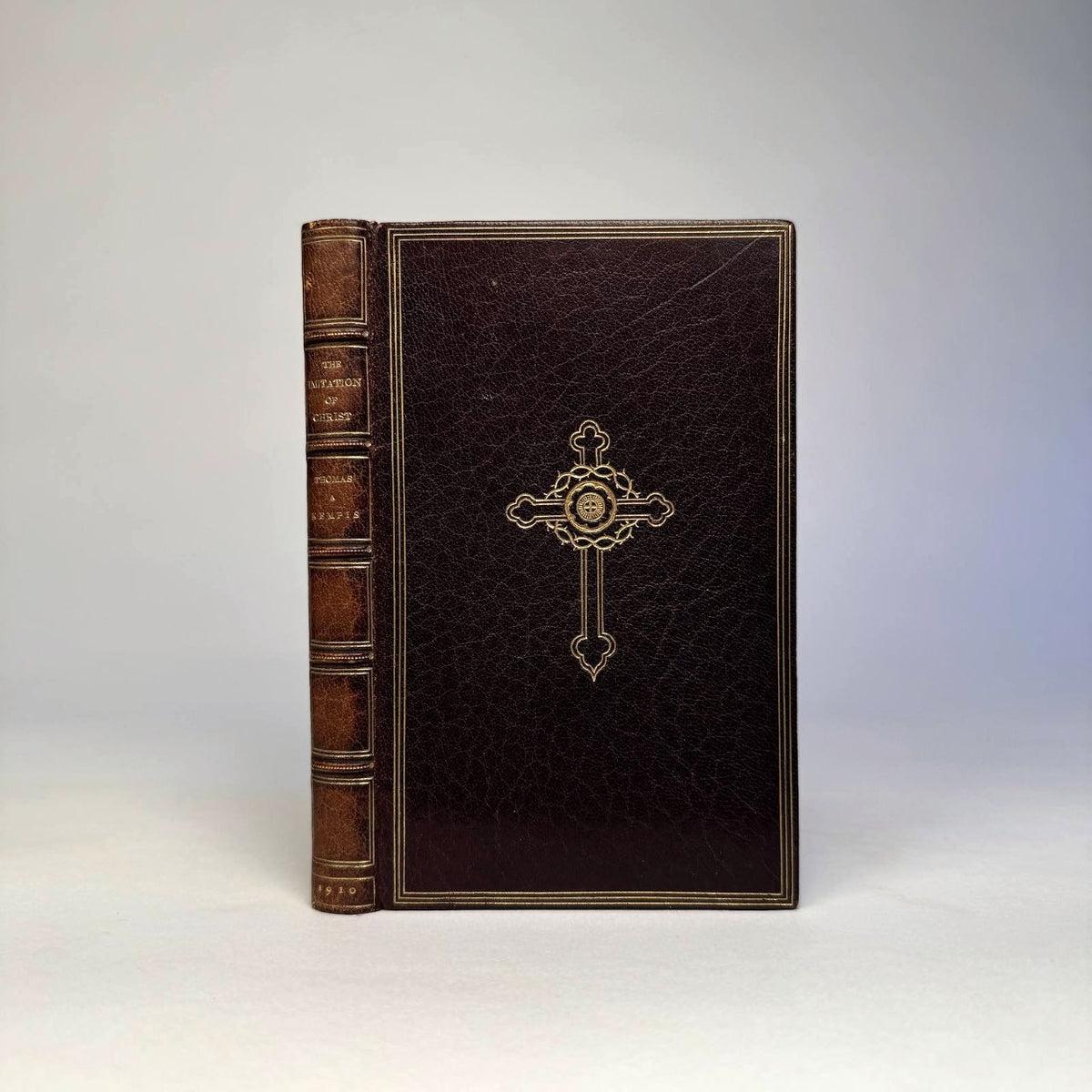 The Imitation of Christ - Fine Zaehnsdorf Morocco Binding, 1912