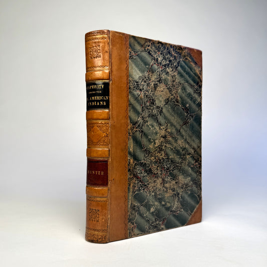 Memoirs of a Captivity Among the Indians of North America - John D. Hunter, 1823