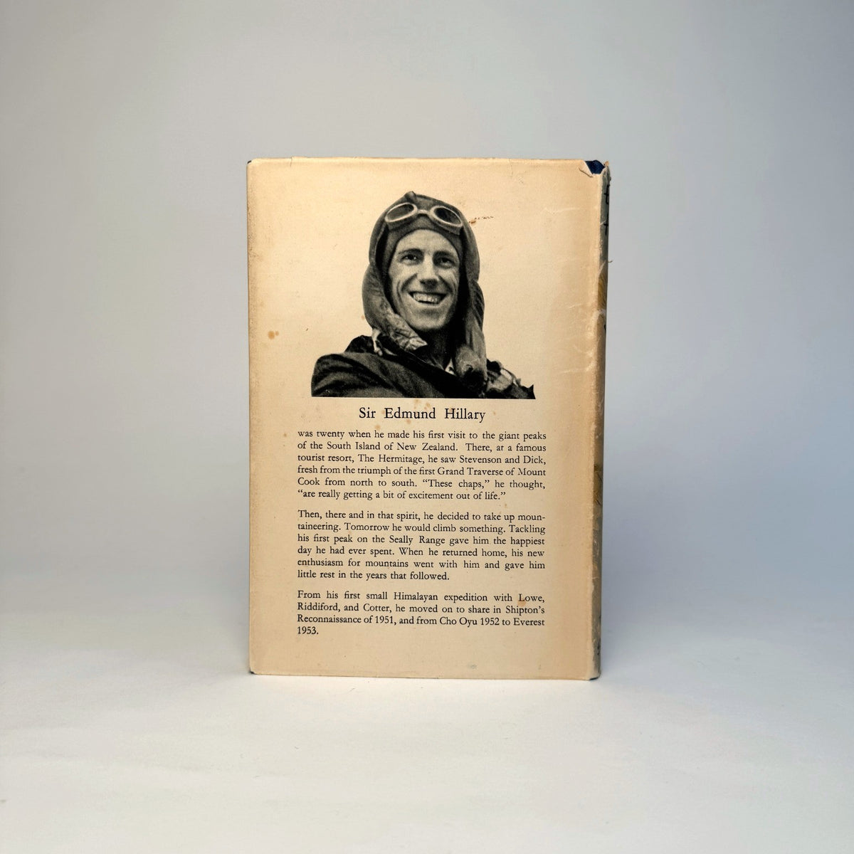 High Adventure by Edmund Hillary - Signed with the Scarce E. P. Hillary Signature