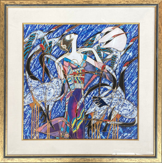 After Ting Shao Kuang - Set of Four Gouache Paintings on Paper