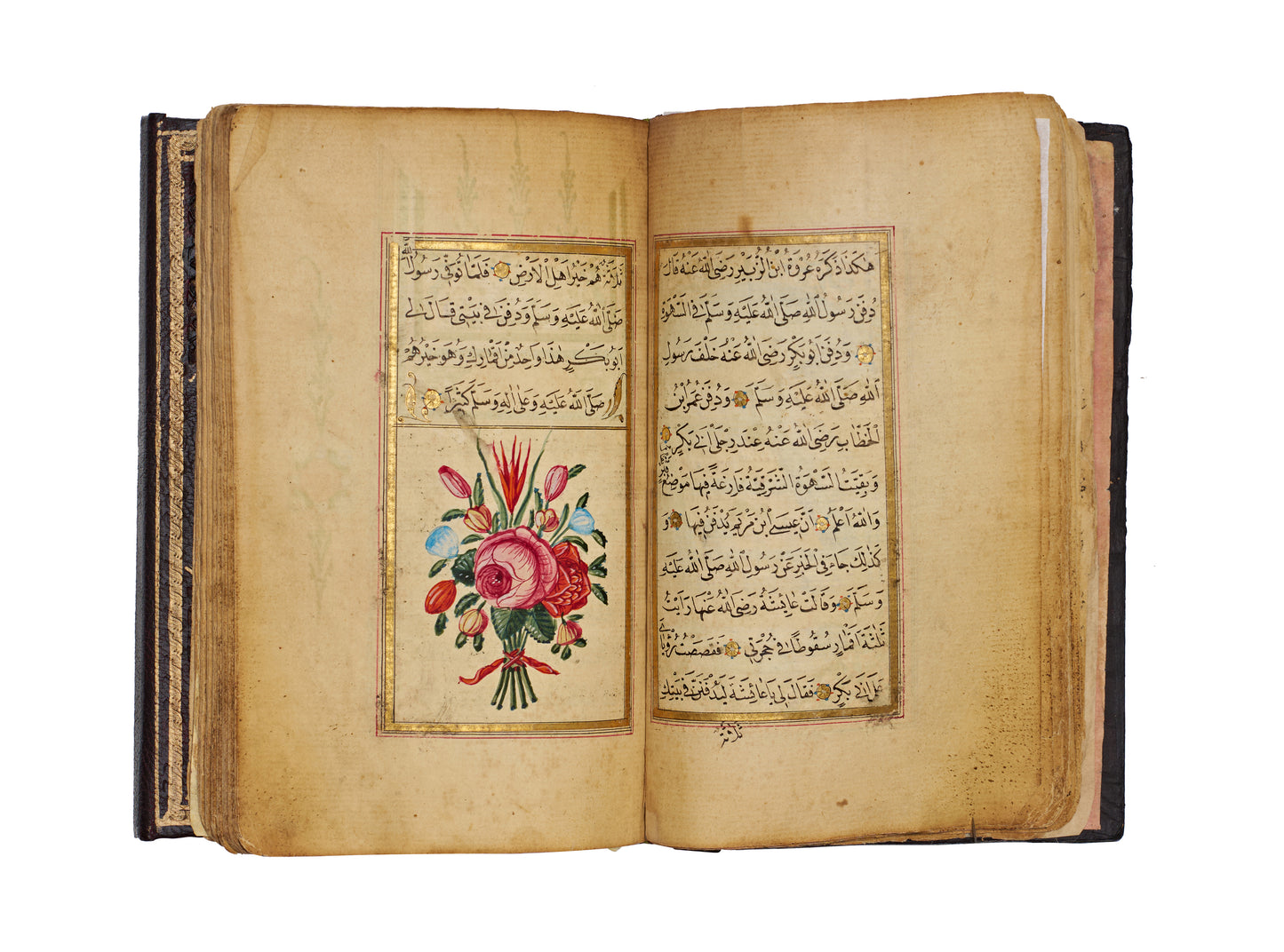 A Finely Illuminated Ottoman Dala’il al-Khayrat Manuscript with Views of Mecca and Medina, c. 1785