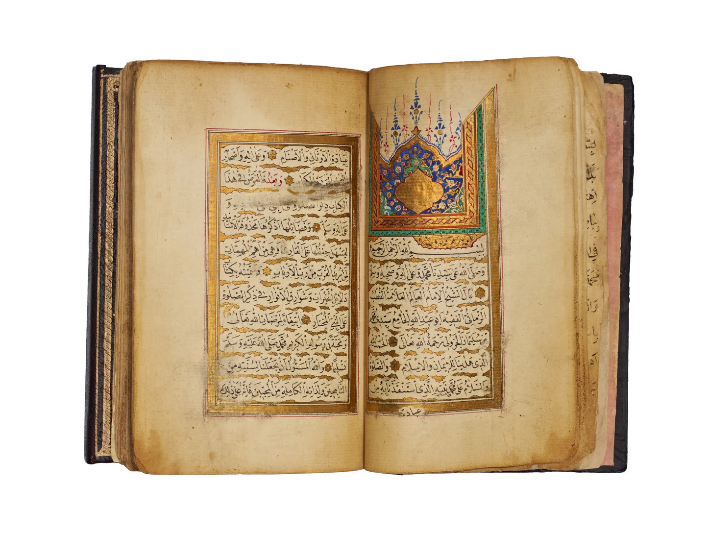 A Finely Illuminated Ottoman Dala’il al-Khayrat Manuscript with Views of Mecca and Medina, c. 1785