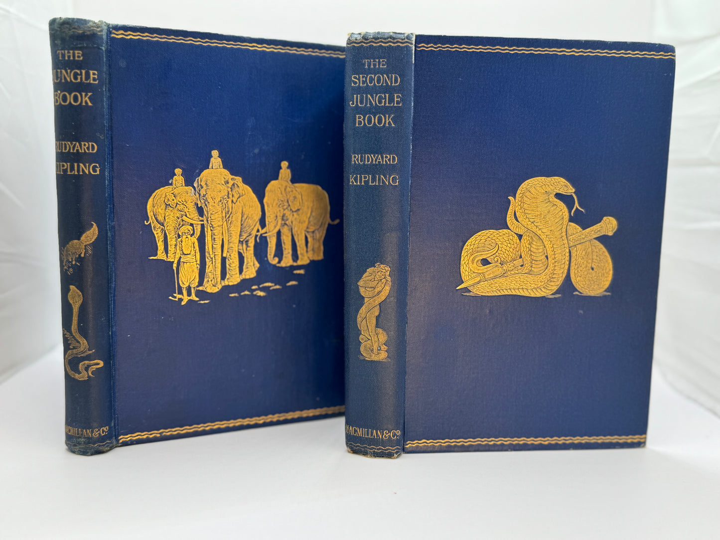 The Jungle Book and The Second Jungle Book by Rudyard Kipling