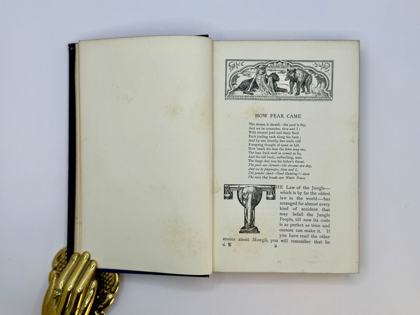 The Jungle Book and The Second Jungle Book by Rudyard Kipling