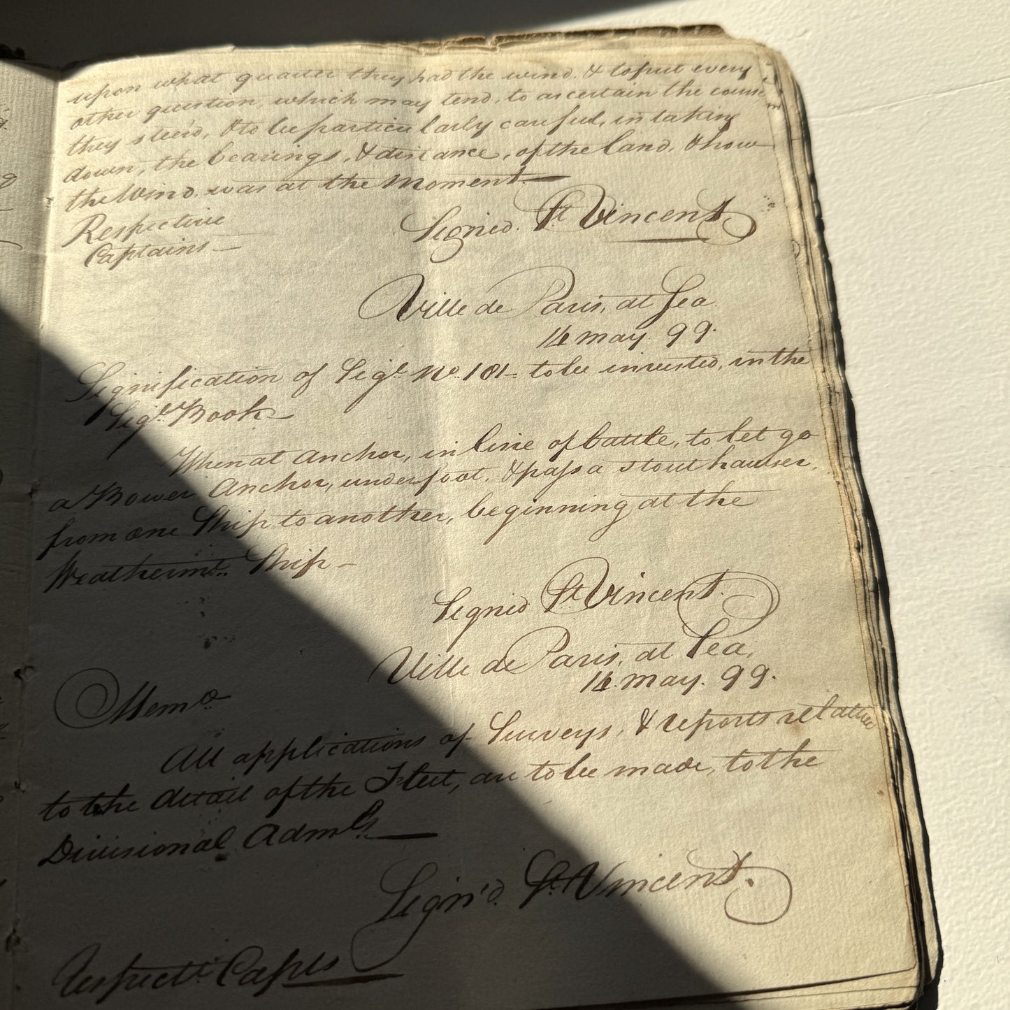 Nelson’s Execution Order - Captain Darby’s HMS Bellerophon Pocket Book, Naples 1799