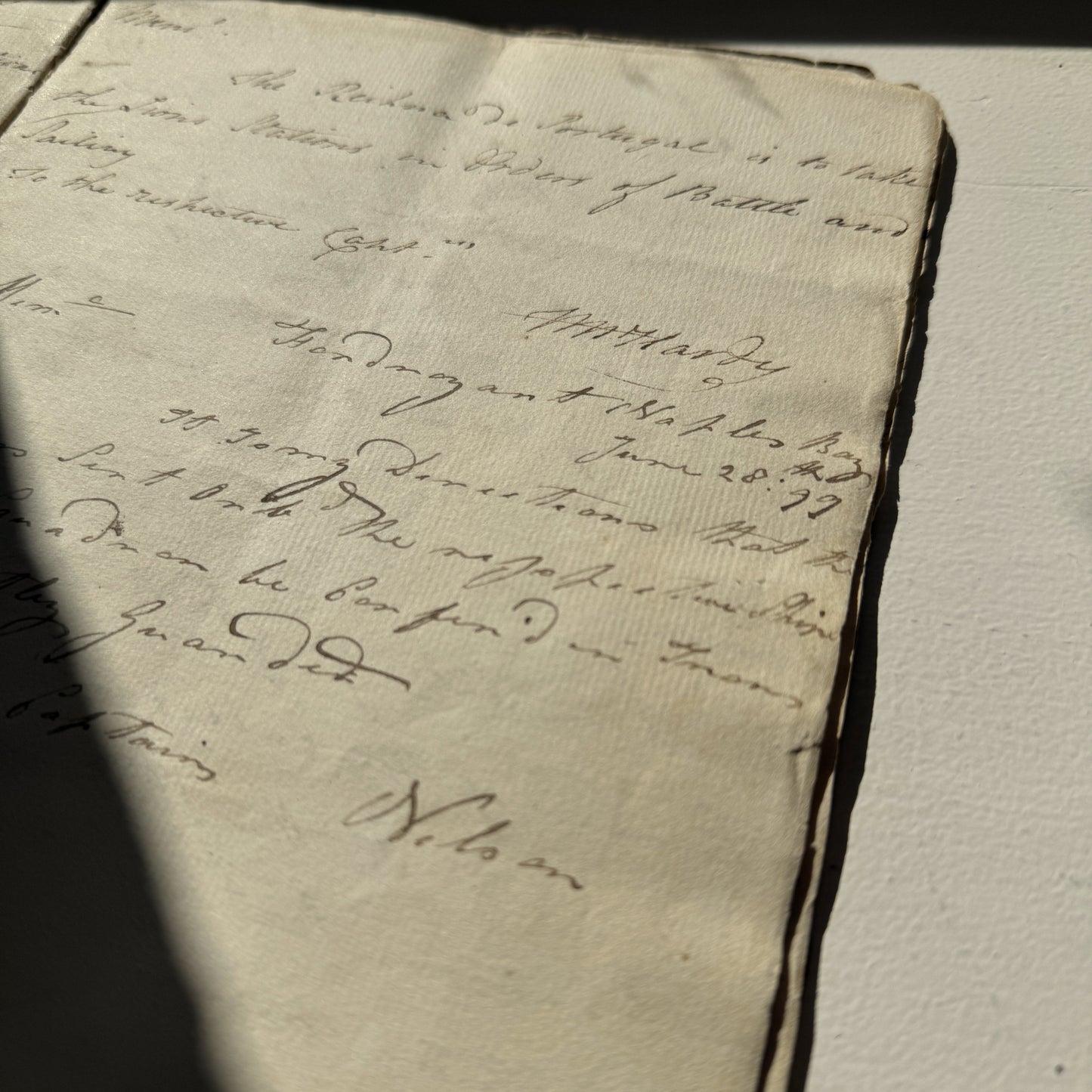 Nelson’s Execution Order - Captain Darby’s HMS Bellerophon Pocket Book, Naples 1799