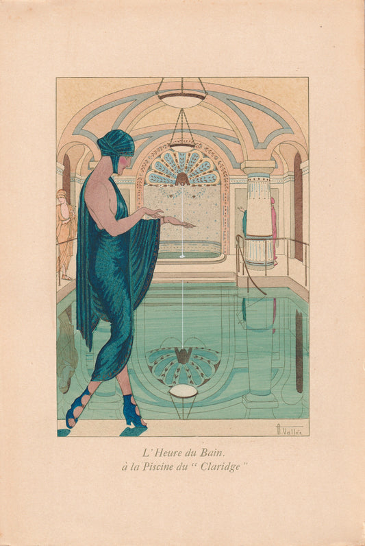 L'Heure du Bain a la Piscine du Claridge