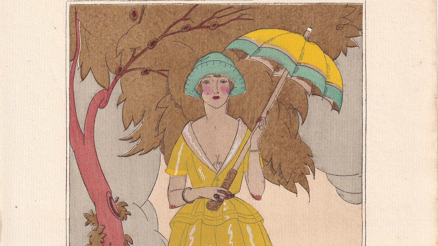 La Femme a L'Ombrelle