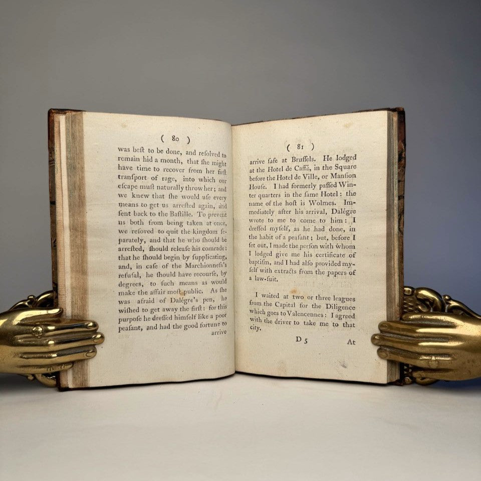 Memoirs of Henry Masers de Latude - Bastille Captivity and Escape, 1787