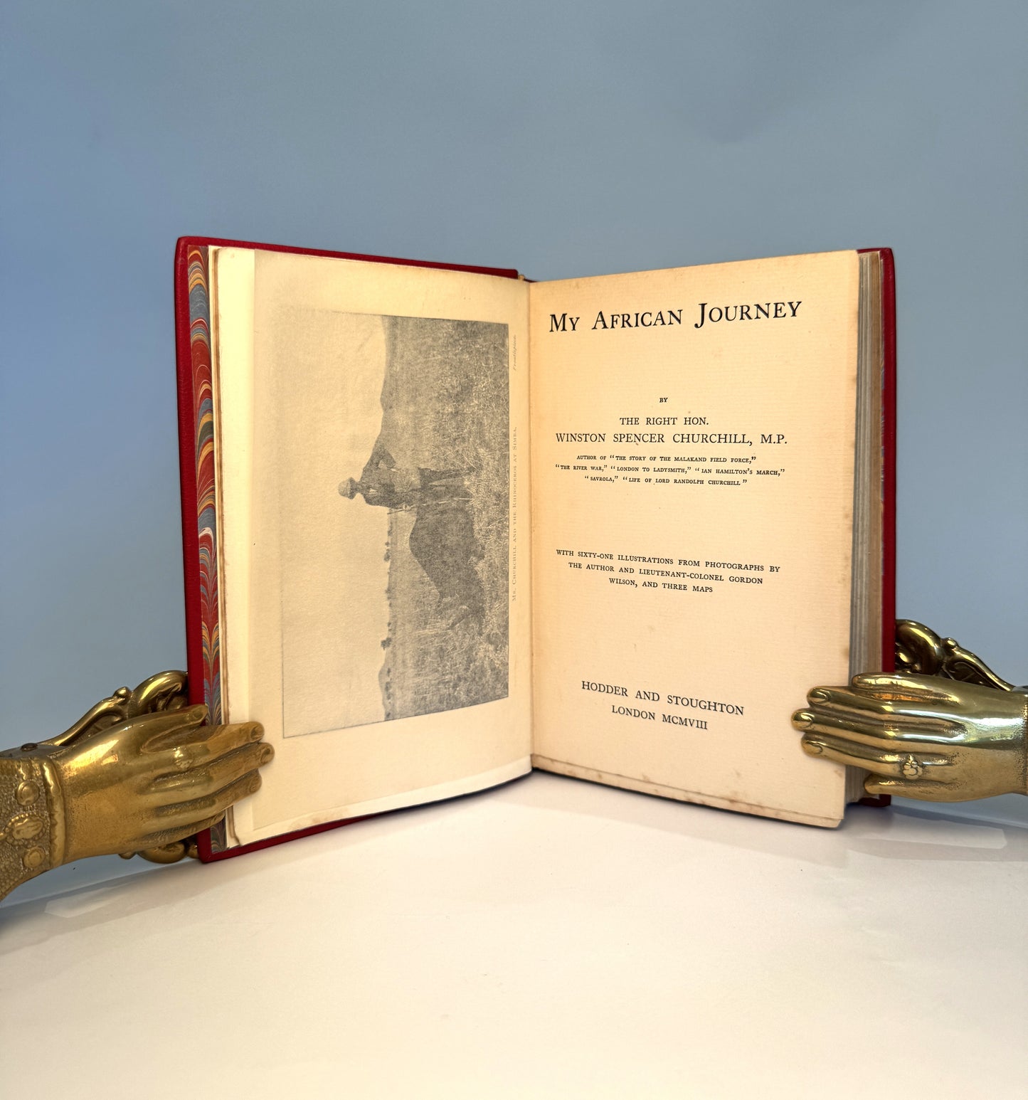 My African Journey by Winston S. Churchill - Finely Bound & Gilt