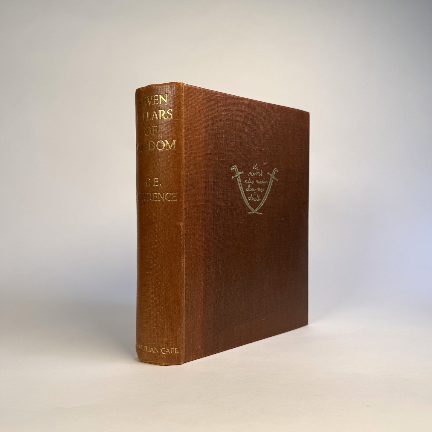 T. E. Lawrence’s Seven Pillars of Wisdom - Scarce 1935 Dust Jacket