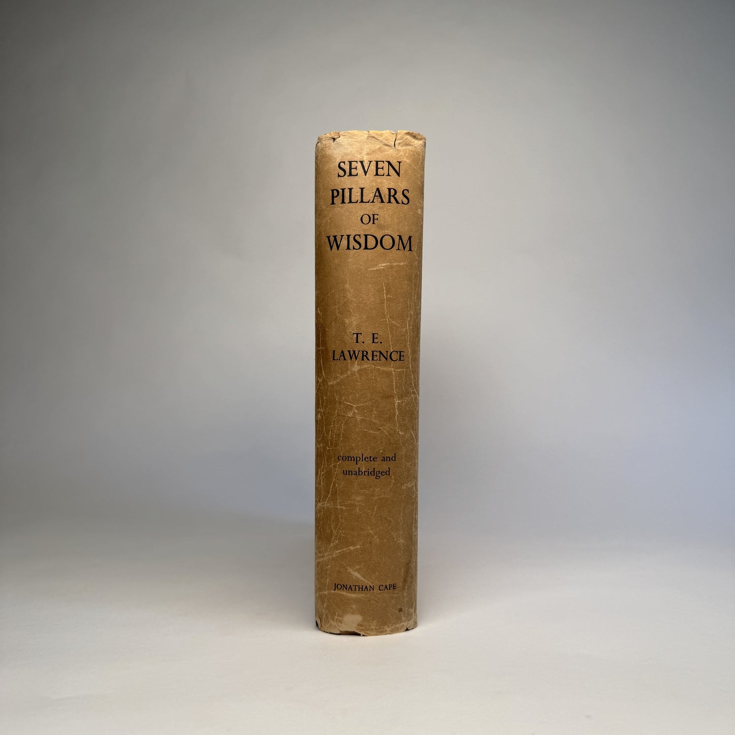 T. E. Lawrence’s Seven Pillars of Wisdom - Scarce 1935 Dust Jacket