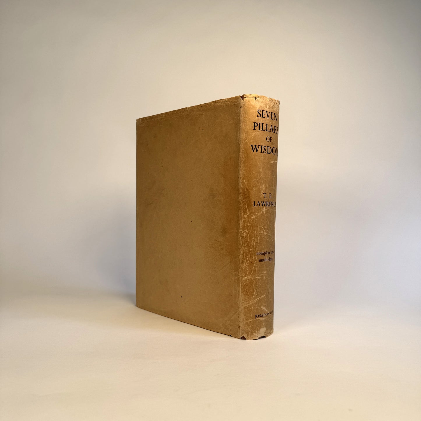 T. E. Lawrence’s Seven Pillars of Wisdom - Scarce 1935 Dust Jacket