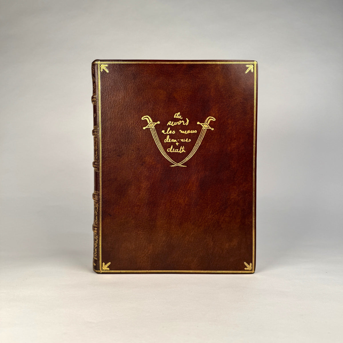 T. E. Lawrence’s Seven Pillars of Wisdom - Magnificent Full Morocco Binding with Gilt Swords