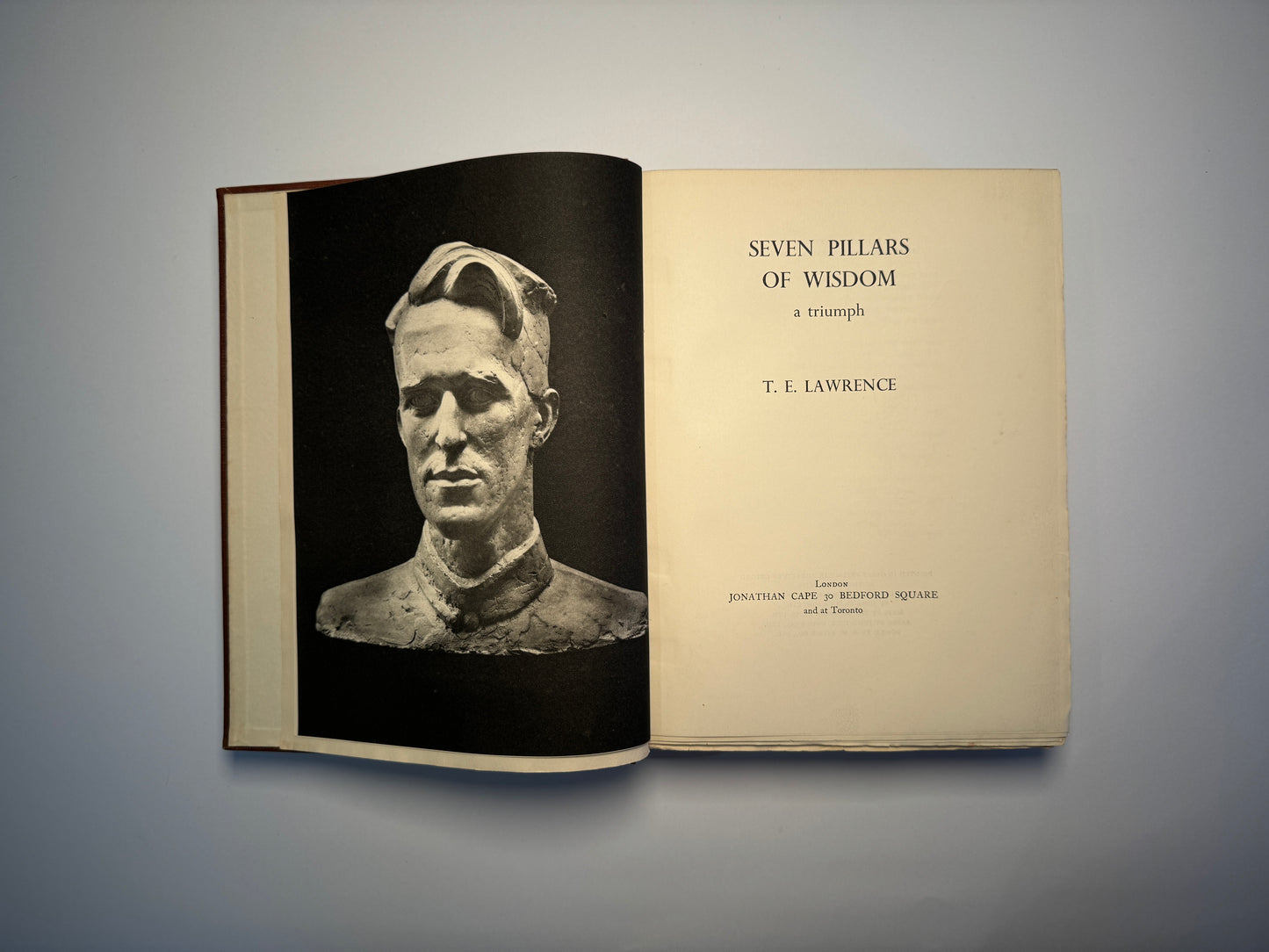 Seven Pillars of Wisdom by T. E. Lawrence