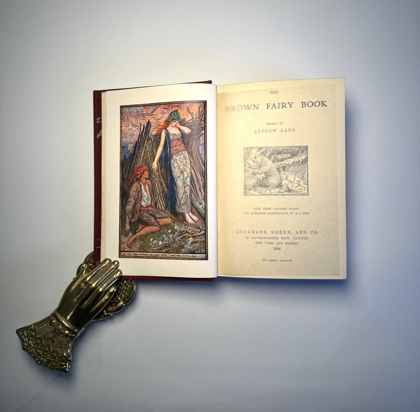 The Brown Fairy Book by Andrew Lang