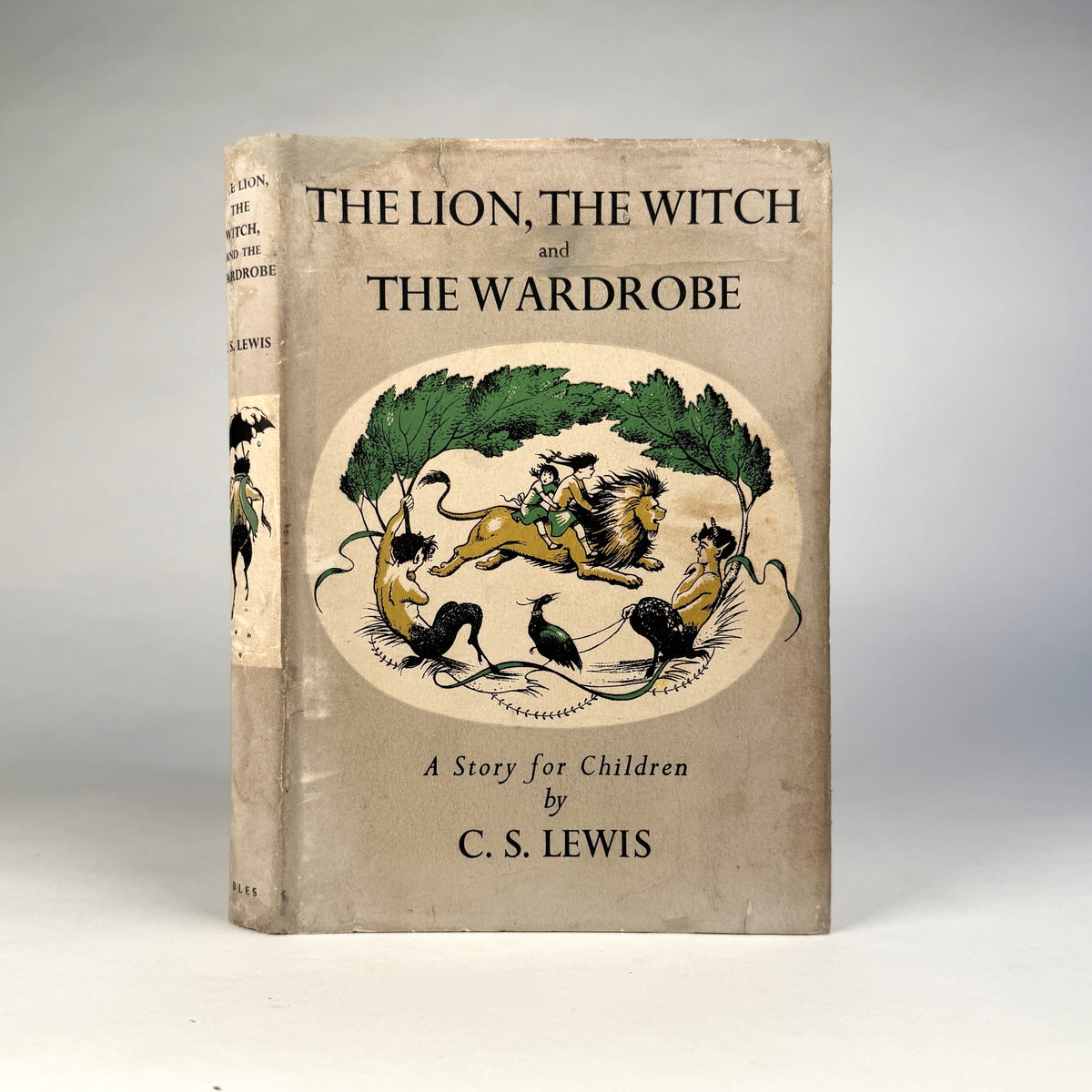 C. S. Lewis’s The Lion, the Witch and the Wardrobe - Rare Unclipped Original Dust Jacket