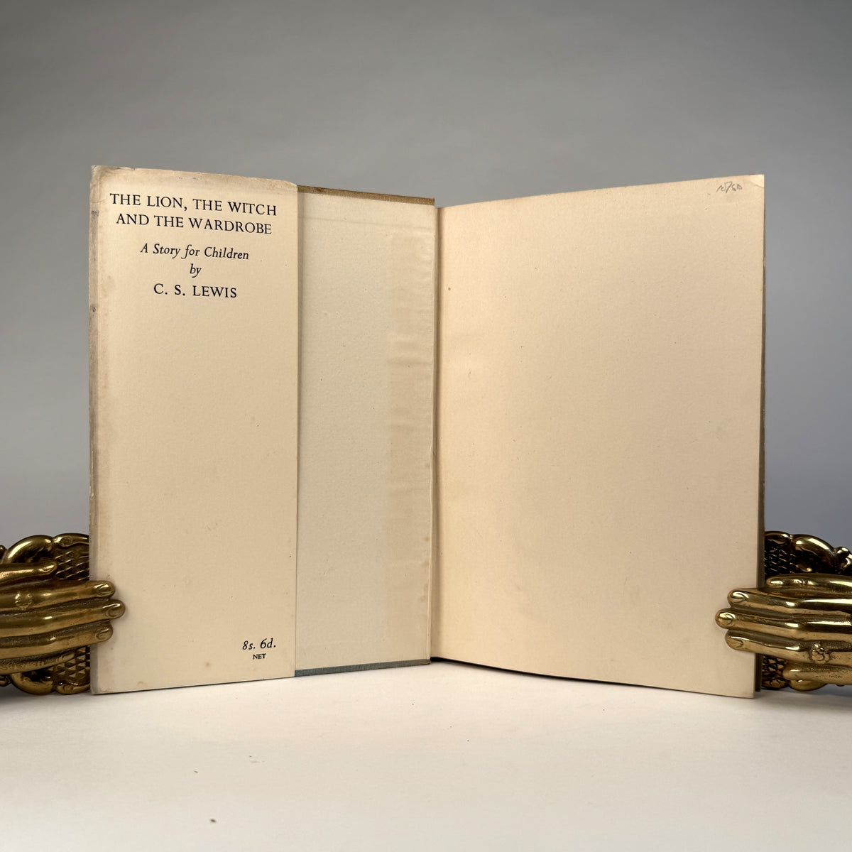 C. S. Lewis’s The Lion, the Witch and the Wardrobe - Rare Unclipped Original Dust Jacket