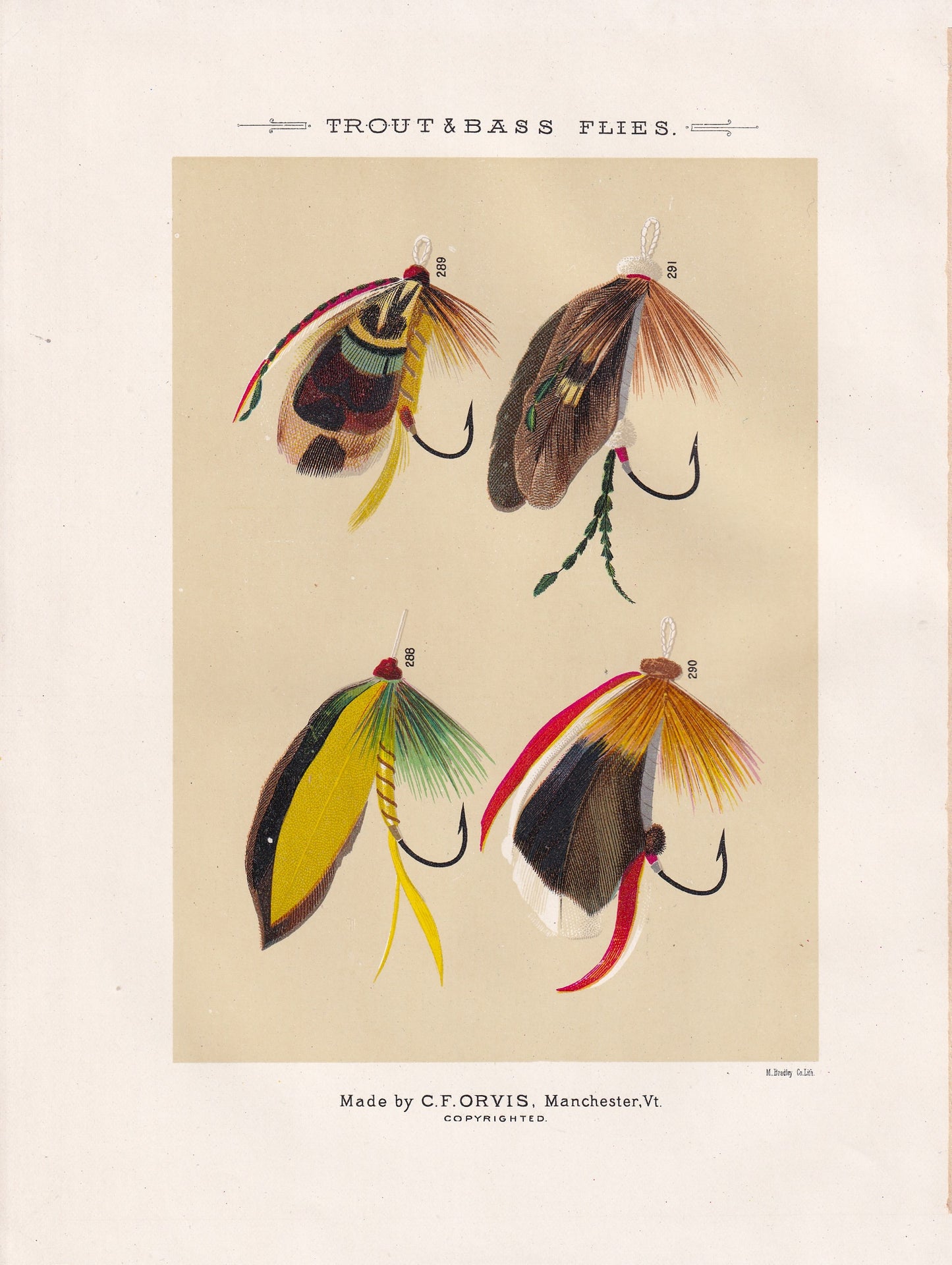 Trout and Bass Flies 289